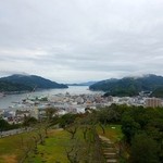 田中蒲鉾本店 - ［２回目］城より宇和島湾を臨む。