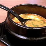 肉匠松屋 - おぼろ豆腐チゲスープ