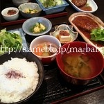 ちょうちょ家 - lunch♪ハンバーグ＆唐揚げ☆！！