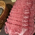 九つ井 - 美しい　整列したお肉様