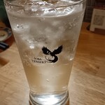 たちや鳥 - 焼酎のソーダ割。