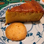 アルムコーヒー - とうもろこしケーキ