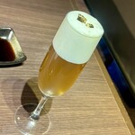 肉の頂 - コンソメスープ（ビールではありません。w）