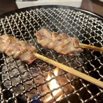 肉の頂 - 上タン塩串