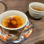 肉の頂 - パンナコッタブリュレ