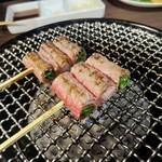 肉の頂 - ネギ串