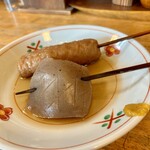 西條そば 甲 - こんにゃく　ちくわ