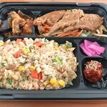 点心・惣菜 KASEI - レバニラーチャーハン弁当（税込699円）