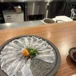 神楽坂 ほたる燈 - フグ刺し