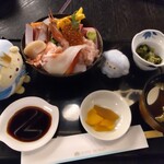 お食事処 多七 - おうじとおつきのコ   多七丼（海鮮丼上）