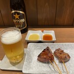 やきとり やすぎ家 - ハツ❤︎
