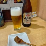 一福 - アサヒスーパードライ瓶ビール