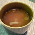 小さなトマト - キッシュとサラダのセット(スープ付き)(880円)のスープ