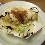 帆立貝と野菜の殻焼き