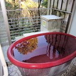 強羅一の湯 - 客室の露天風呂