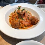 カフェブルー - ミートボールトマトスパゲッティ