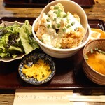 あなたに会いにゆきます。ANAYUKI - チキン南蛮自家製タルタルソース定食1365円