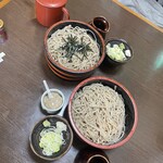そば処ふるさとの草笛 - 仲良くお蕎麦達！