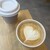 コーヒーギャラリー - ドリンク写真:カフェラテ2個で1200円