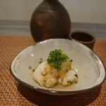 割烹佐々木 - 白子の揚げ出汁
