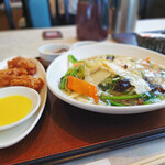 浜木綿 - 選べる唐揚げランチセット（中華飯）