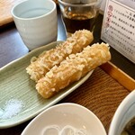 手打ちうどん まつ奈 - ちくわ