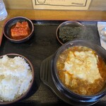 一平ちゃん - クッパ定食850円税込（チーズと豆腐各50円トッピング）