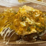 築地銀だこ - 料理写真:カレー風味のチーズてりたま