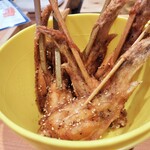 鉄板焼きとレモンサワー 鉄匠 - 甘だれ手羽先