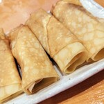 鉄板焼きとレモンサワー 鉄匠 - 一口バナナクレープ