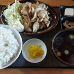 ほくしん 草加谷塚店 - 生姜焼き定食