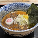 松戸中華そば 富田食堂 - 2025.12.17 (水)    濃厚つけめん濃厚豚骨魚介極太麵（ミニ180g）　900円（税込）