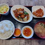 朝から中華 まんふく - 黒酢豚定食