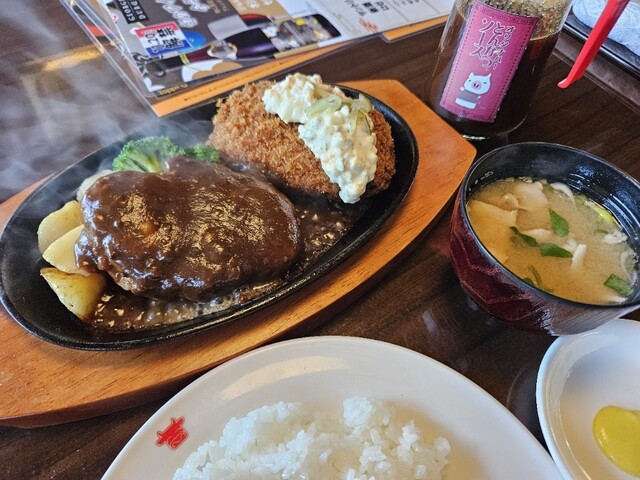 肉の万世 白河店（新白河）- 本格ハンバーグが楽しめるランチ・ディナー