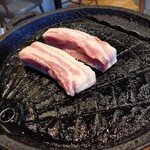 korean kitchen カブ韓 - 保美豚使用　生サムギョプサル　2人前