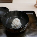 片折 - 蟹真丈の椀物