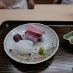 片折 - ぶりとぶりの心臓、アオリイカ