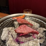 代官山 焼肉かねこ - ヒレ　いつものシャトーブリアンの横の部分