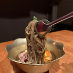 代官山 焼肉かねこ - 冷麺　麺リフト