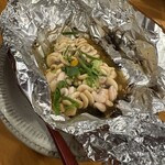 ほ志の - 白子の昆布〆焼きポン酢