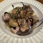 ほ志の - 松阪ポーク肩ロース牡蠣のバターソース