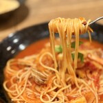 とまと - ペスカトーレ 1450円 大盛り＋250円