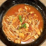 とまと - ペスカトーレ 1450円 大盛り＋250円