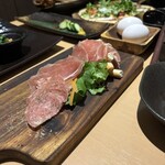 彩屋 - 【生ハムとサラミの盛り合わせ】