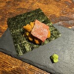 鉄板焼 炭焼 さいとう - うにく