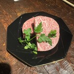 鉄板焼 炭焼 さいとう - 追加の銘柄牛サーロイン