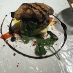 鉄板焼 炭焼 さいとう - フォアグラハンバーグ