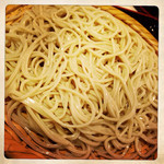 無限道 - 新そばのざる蕎麦 750円