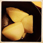 無限道 - この日の小皿は旬の里芋