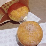 MILK DO dore iku? - 料理写真:シュガードーナツ290円とミルクホイップドーナツ350円（2025年12月）
